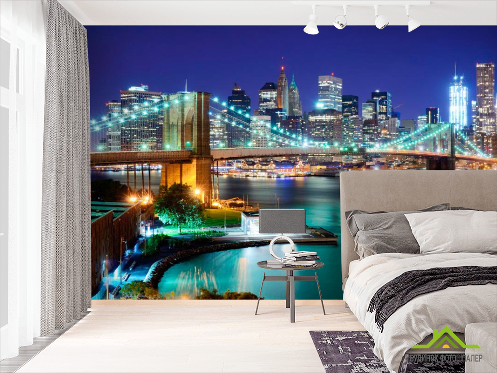 Фотошпалери Нічний міст