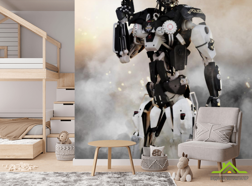 выбрать Фотообои трансформер с автоматом Фотообои Трансформеры на стену