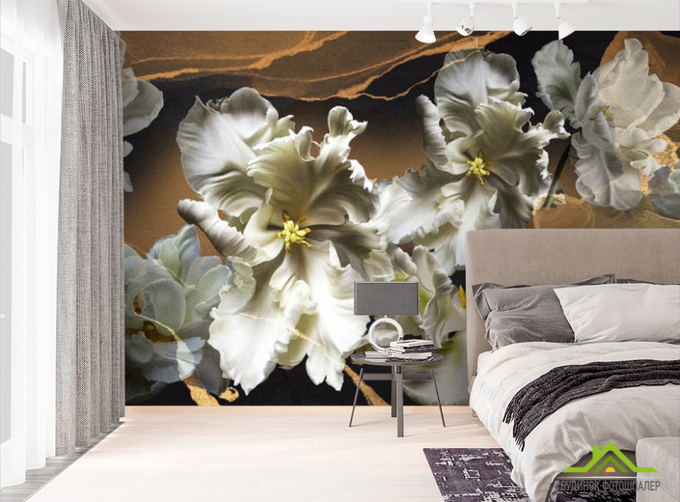 выбрать Фотошпалери махрові тюльпани Фотошпалери Квіти на стіну