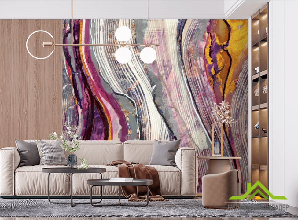 выбрать Фотошпалери різнокольорові розлучення Фотошпалери Абстракція на стіну