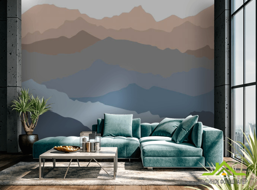 выбрать Фотошпалери Гори в скандинавському стилі Фотообої по стилю на стіну