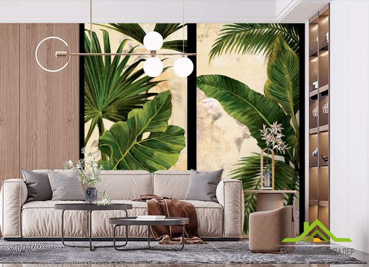 Фотошпалери Тропіки за вікном