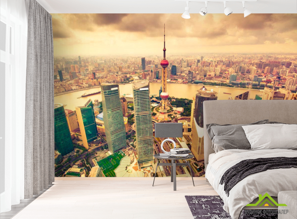 выбрать Фотообои Гонконг с высоты Фотообои Гонконг на стену
