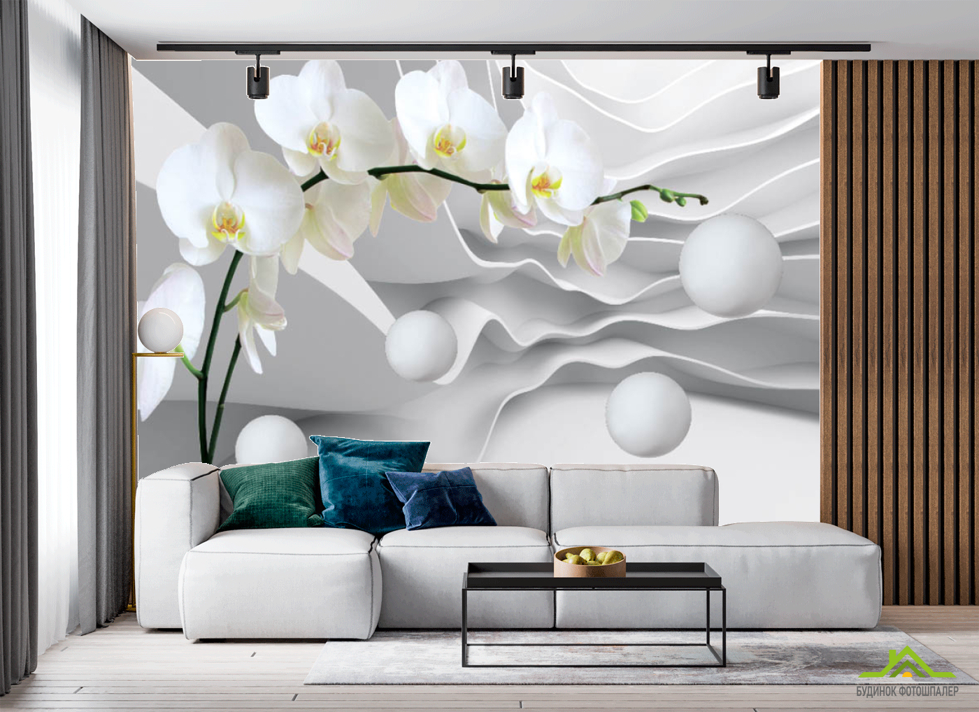 Фотообои Орхидея 3д