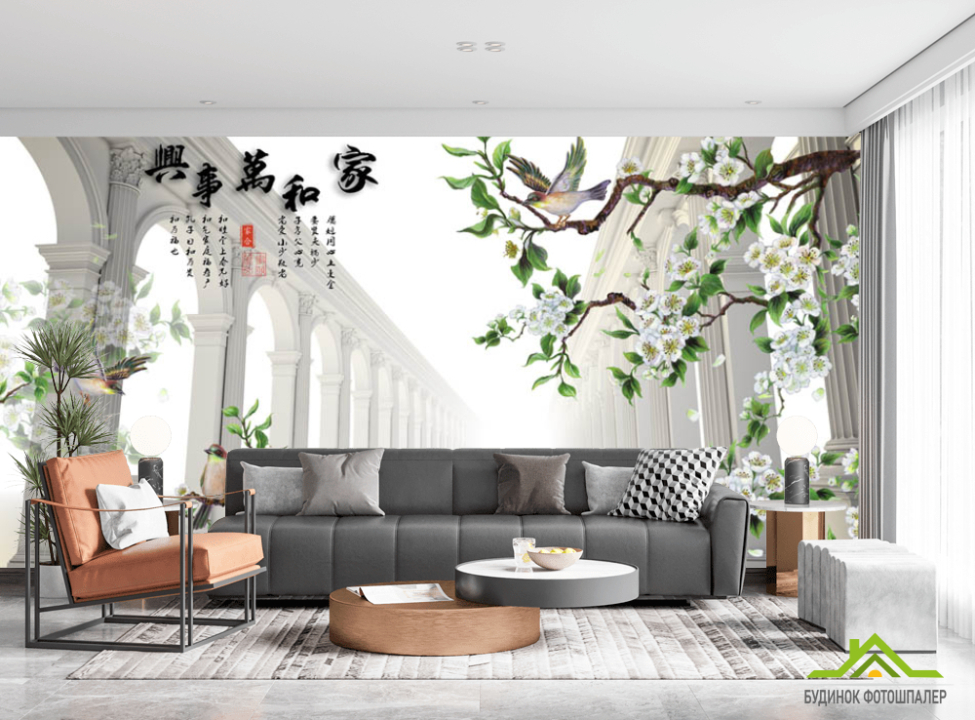 выбрать Фотообои Тонель в восточном стиле Фотообои Восточный стиль на стену