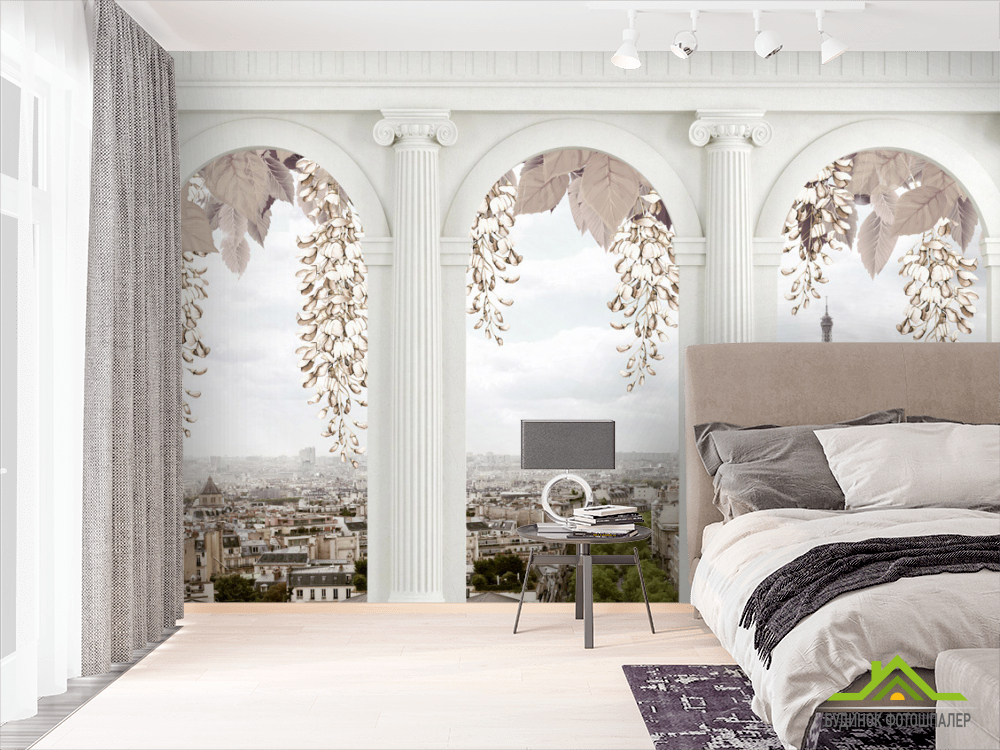 Фотошпалери Париж за вікном