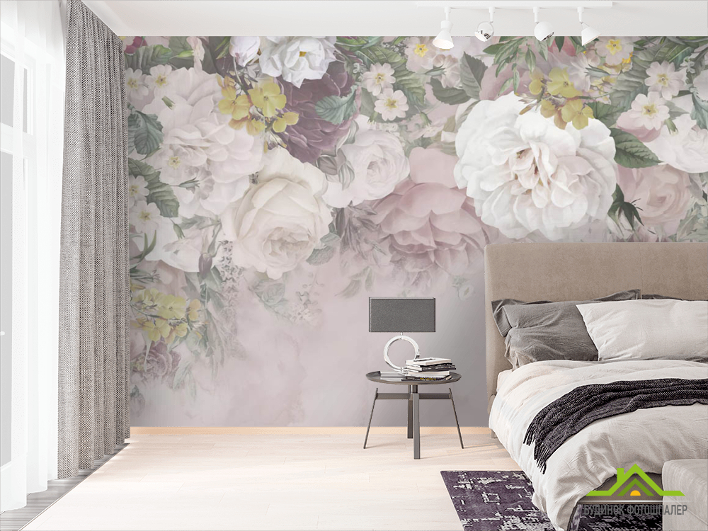 Фотошпалери бутони квітів