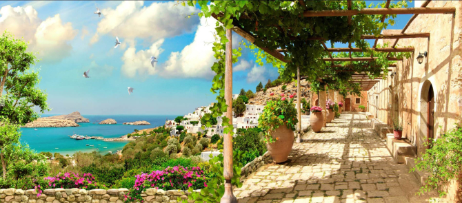 Фотошпалери Фреска