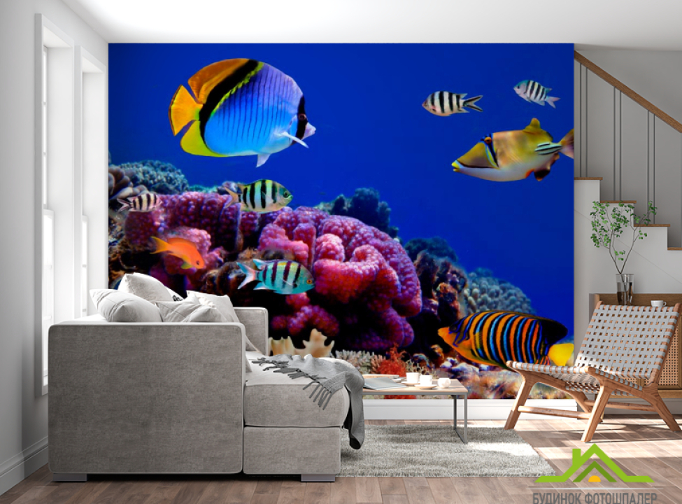 выбрать Фотошпалери На дні морському Фотошпалери Море на стіну