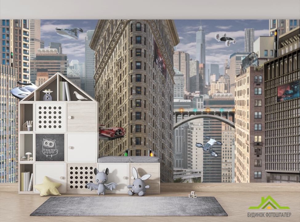 выбрать Фотошпалери Летять комети  на стіну