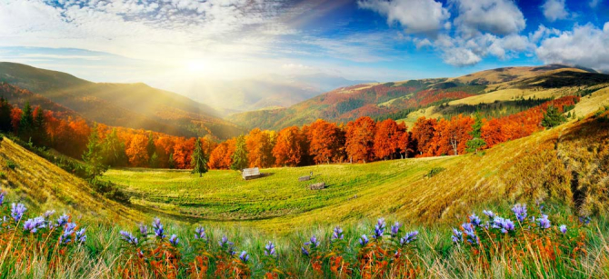 Фотошпалери Вигини гір