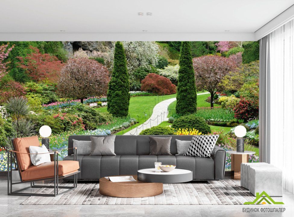 выбрать Фотошпалери сад Фотошпалери Природа на стіну