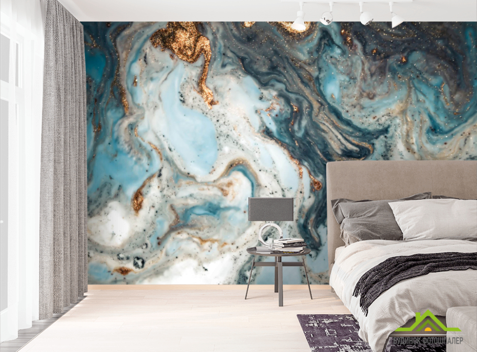 выбрать Фотошпалери Fluid art з золотом Фотошпалери Fluid art на стіну