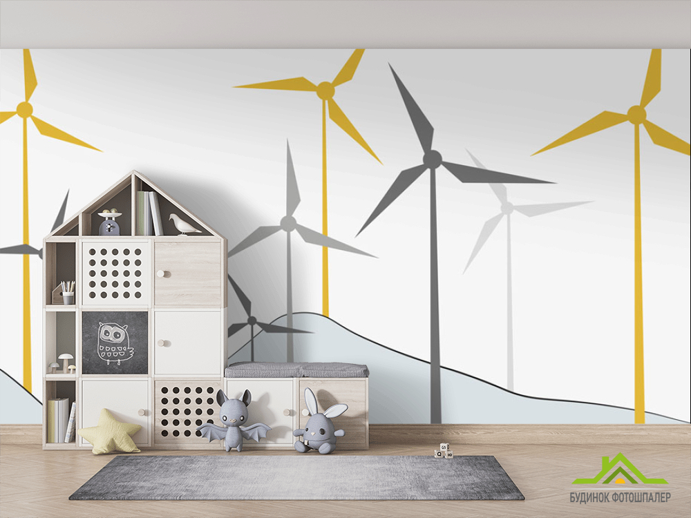 Фотошпалери Вітряні млини