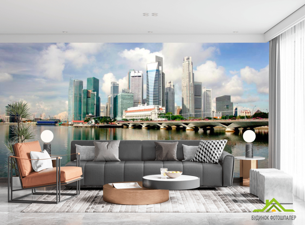 выбрать Фотошпалери Розмитий фон Чикаго Фотошпалери Чикаго на стіну