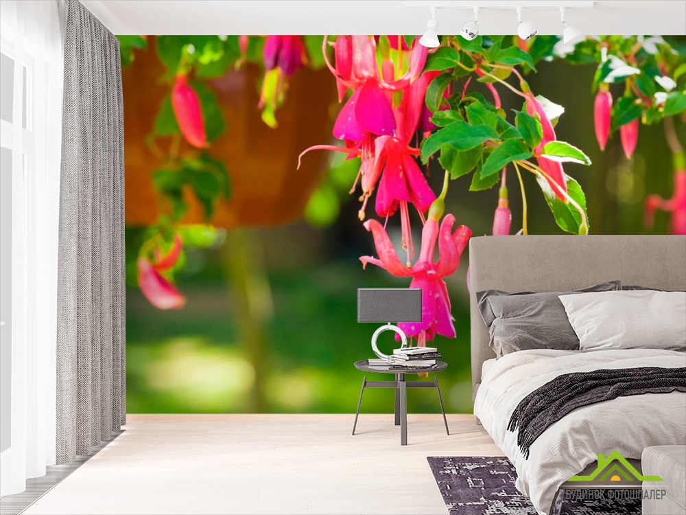 Фотошпалери Малинові дзвоники