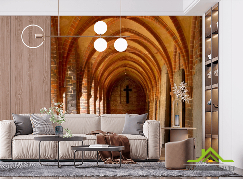 выбрать Фотошпалери Арка в храмі Фотошпалери Арка на стіну