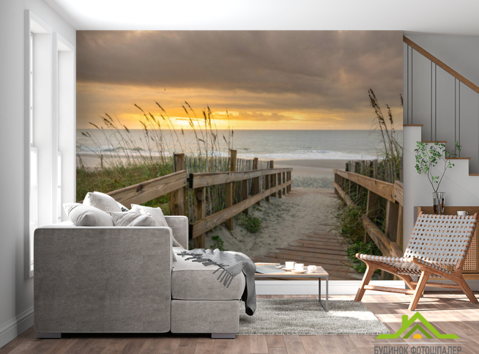 выбрать Фотообои Дорога к морю Фотообои Расширяющие пространство на стену