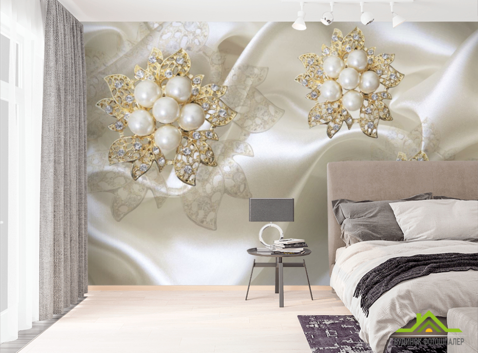 выбрать Фотошпалери 3D перли Фотошпалери 3Д на стіну
