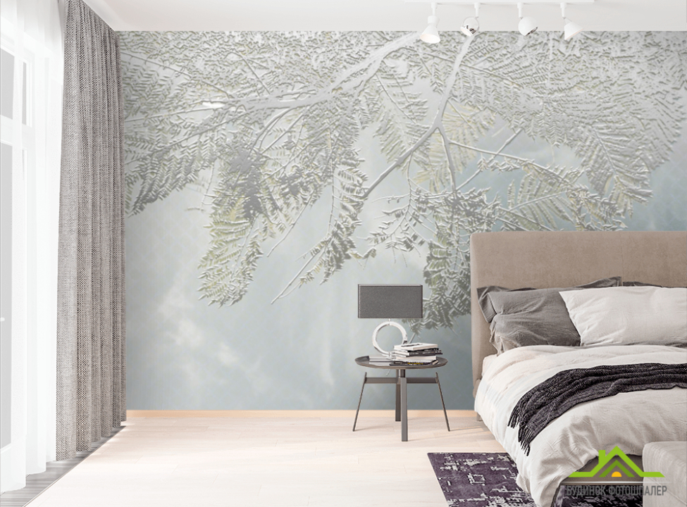 выбрать Фотошпалери Гілки зі стелі Фотошпалери 3Д барельєф на стіну