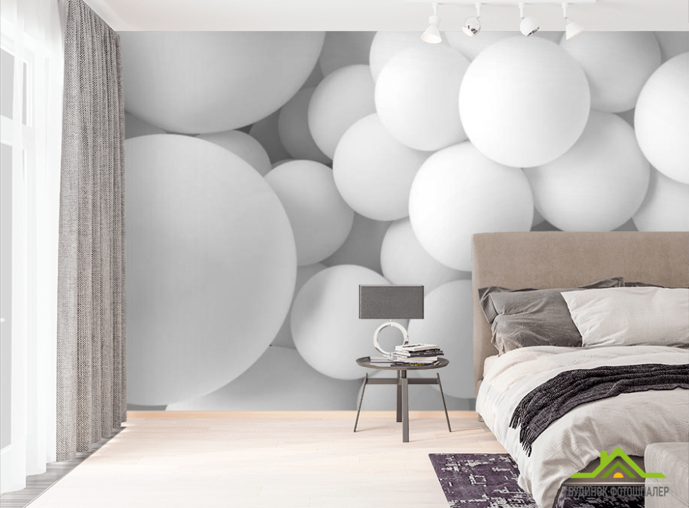 выбрать Фотошпалери 3Д кулі Фотошпалери різні на стіну