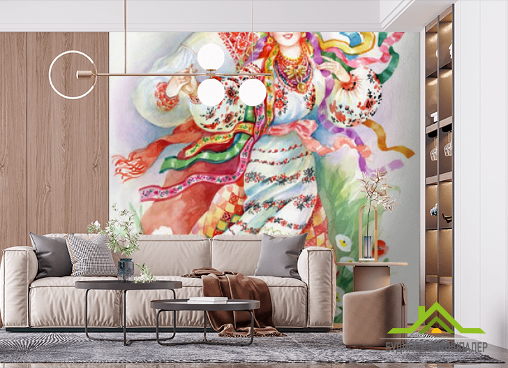 Фотообои Пан и панночка