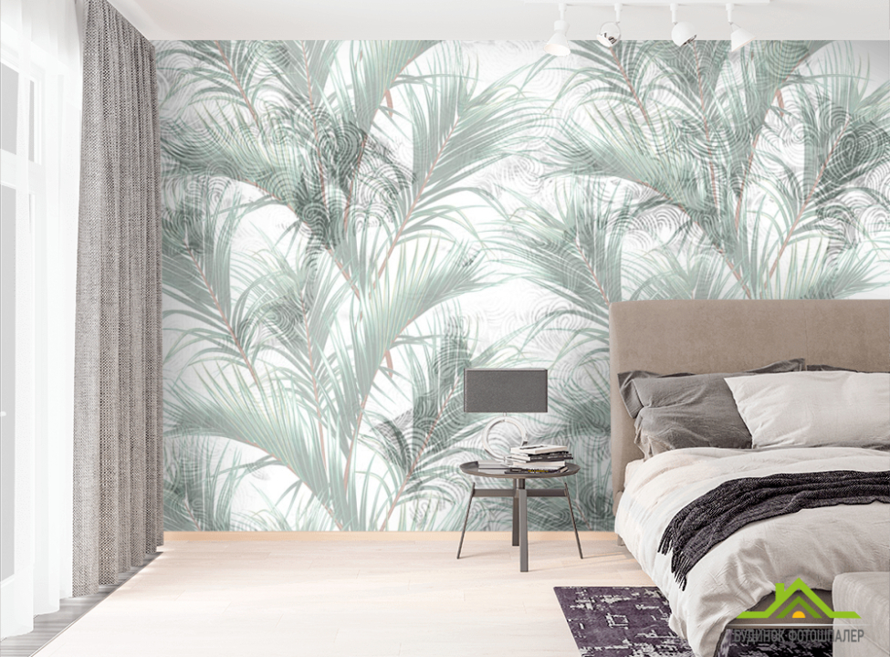 выбрать Фотообои Пальмовые ветки Фотообои тропические листья на стену