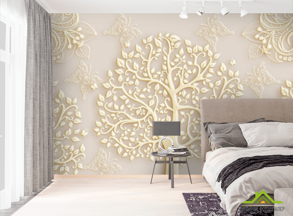 выбрать Фотошпалери золоте дерево Фотошпалери різні на стіну
