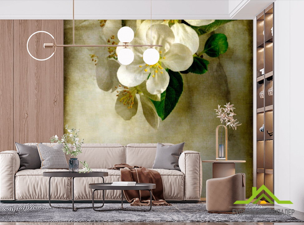 выбрать Фотошпалери Квітка вишні Фотошпалери Вишня на стіну