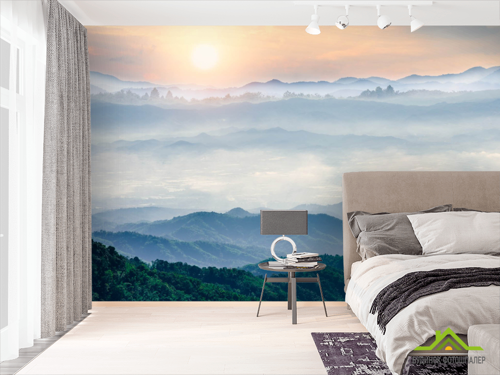 Фотошпалери 3Д гори