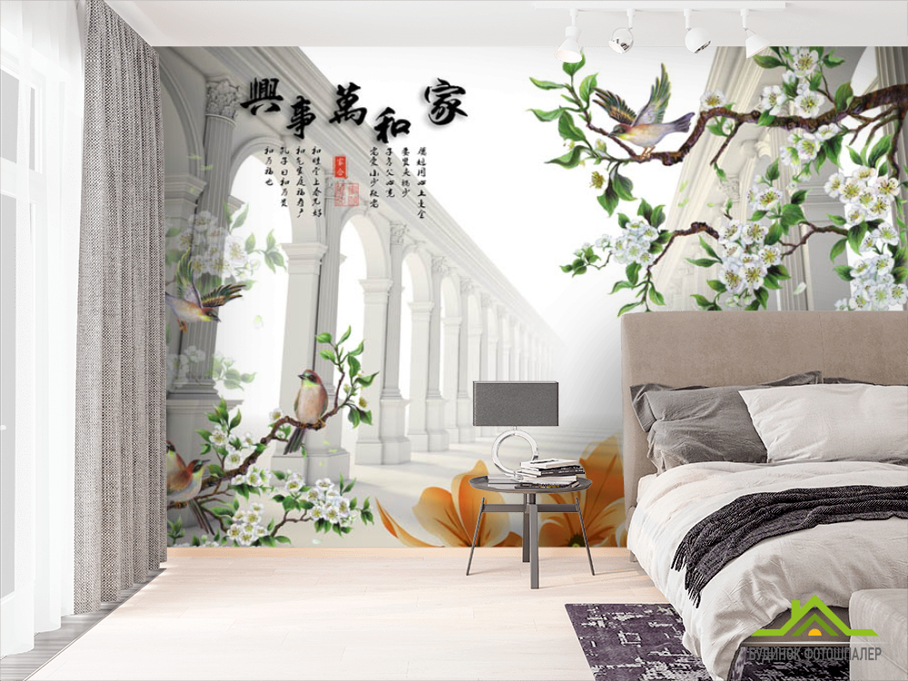 Фотошпалери Тонель в східному стилі