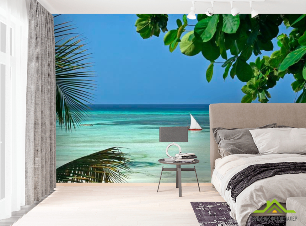 выбрать Фотообои Лодка в лагуне Фотообои Корабли на стену