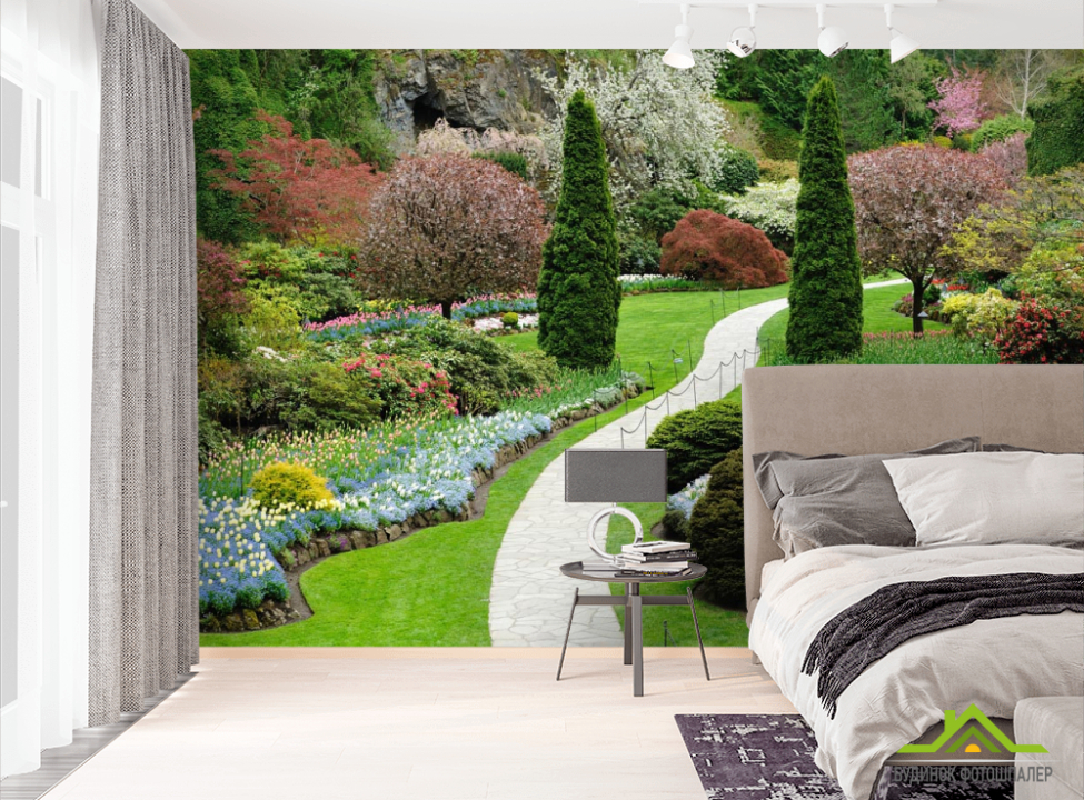 выбрать Фотошпалери сад Фотошпалери Природа на стіну
