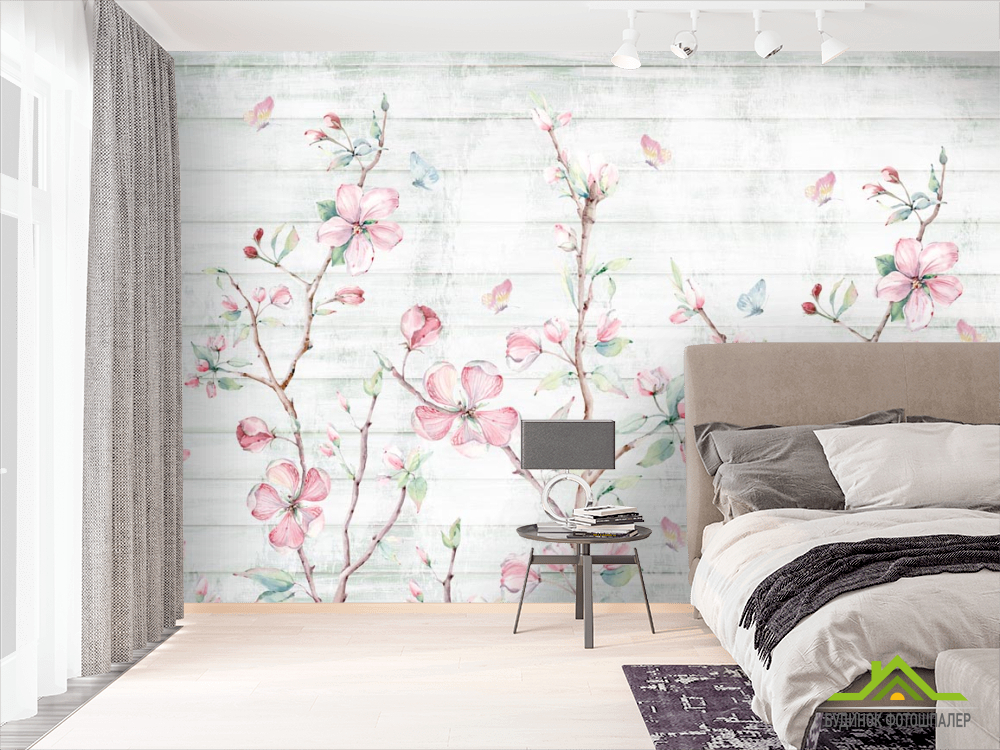 Фотообои Цветение яблони