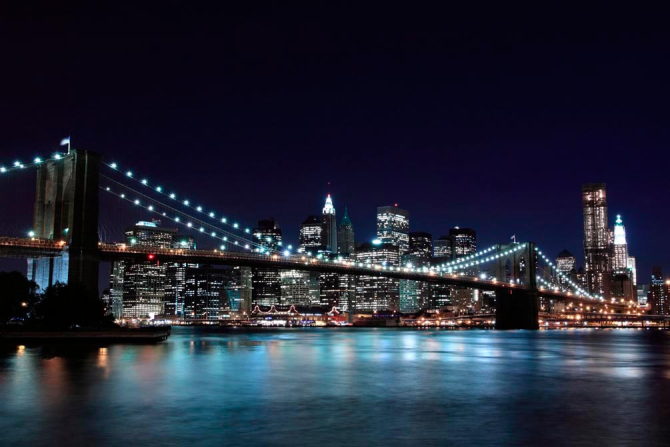 Фотошпалери Будинки, міст, New York