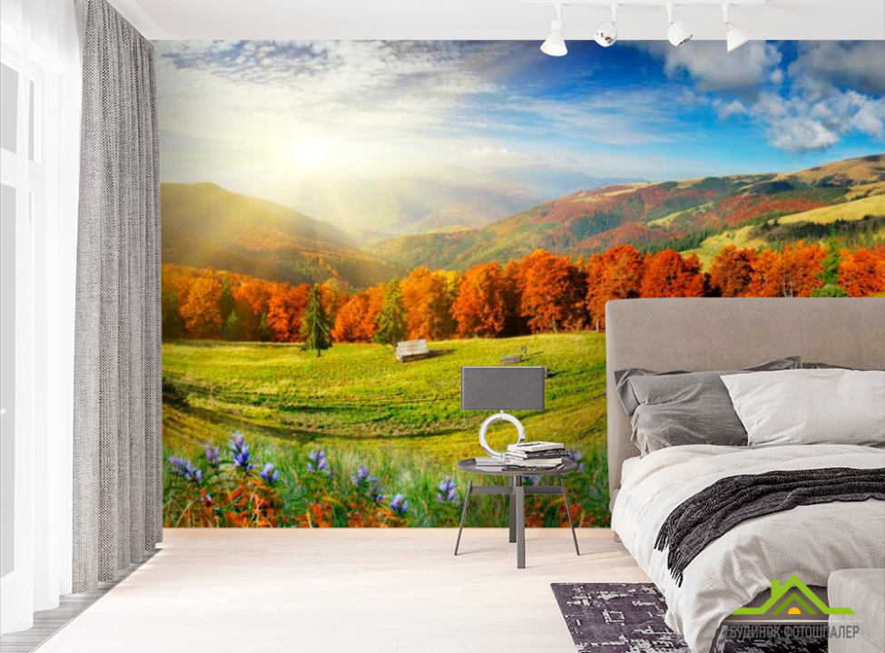 выбрать Фотошпалери Вигини гір Фотошпалери Природа на стіну