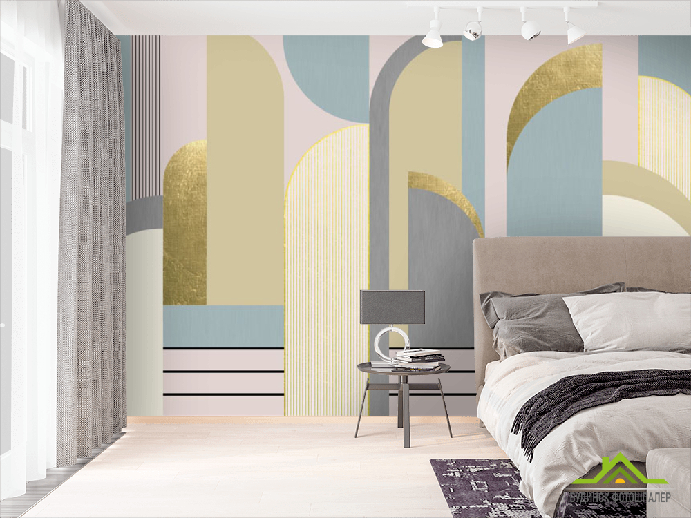 Фотообои Геометрические фигуры арт деко