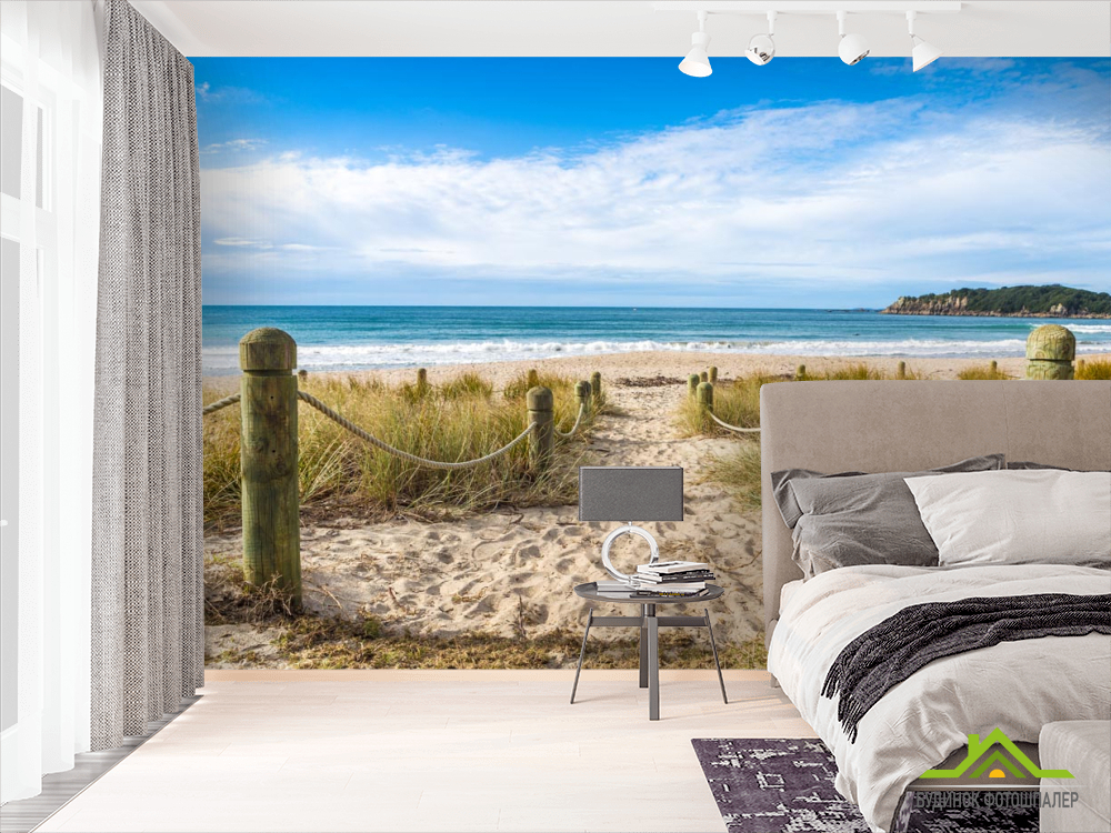Фотообои Песочный берег моря