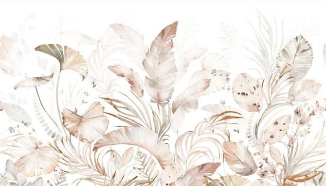 Фотообои Тропические листья