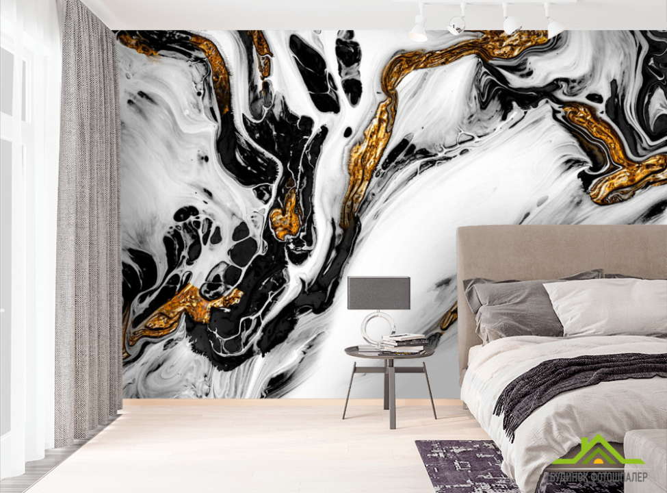 выбрать Фотошпалери Мармуровий флюїд Фотошпалери Fluid art на стіну