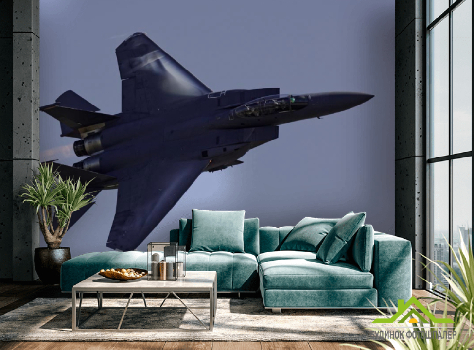 выбрать Фотообои Истребитель в небе Фотообои Самолеты на стену