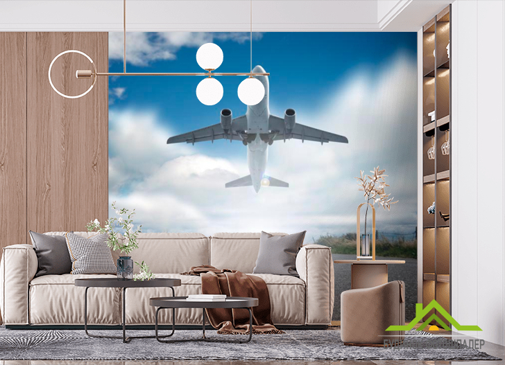 Фотошпалери Зліт літака