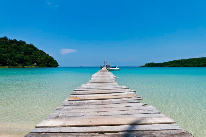 Фотообои Деревянный причал