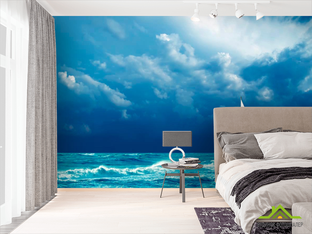 Фотообои Парусники на волнах