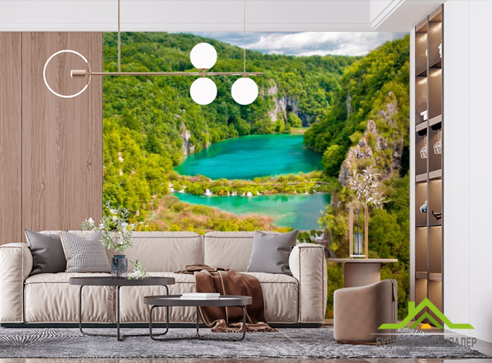 выбрать Фотообои Загадка горная Фотообои Водопад на стену