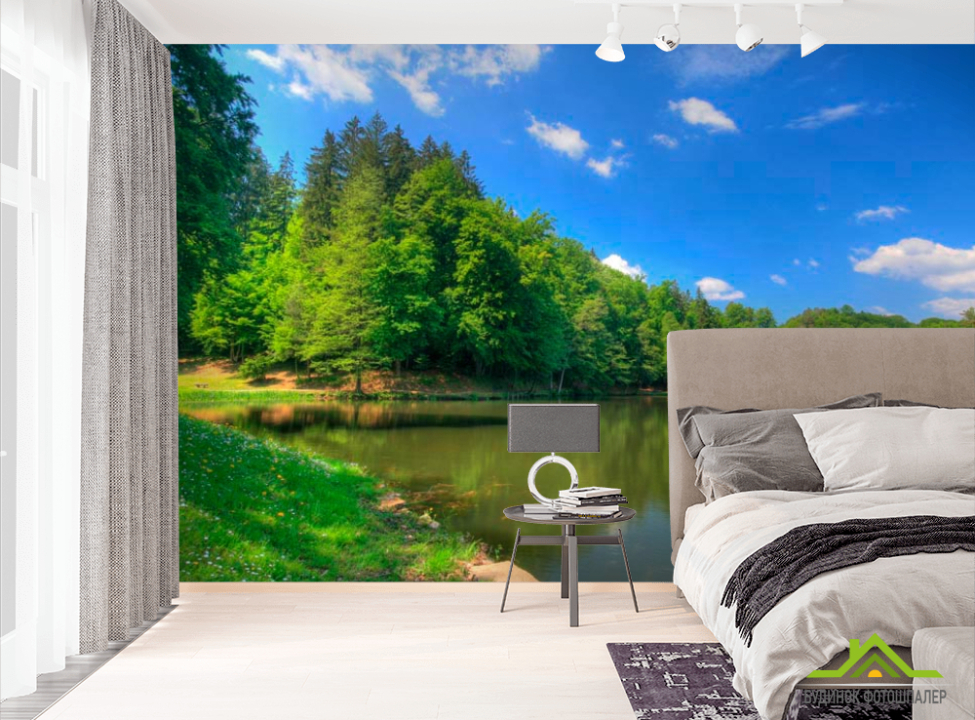 выбрать Фотообои Тихий лес Фотообои лес на стену