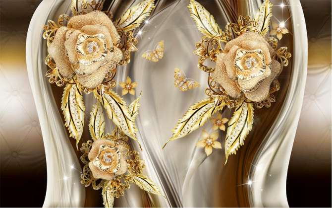 Фотошпалери брошки і метелики