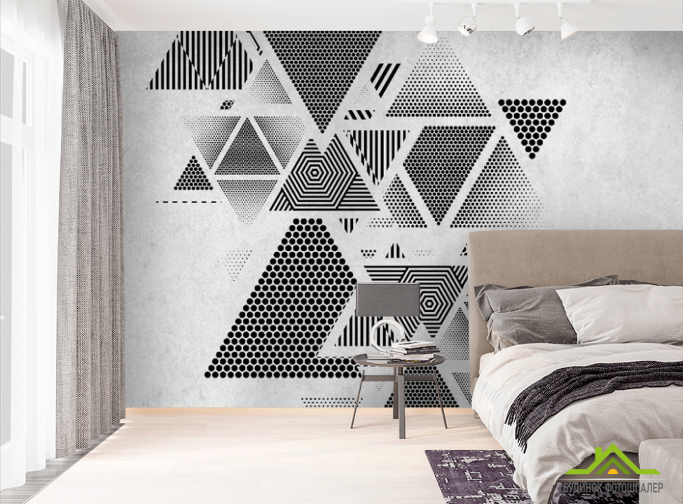 выбрать Фотообои треугольники Фотообои Хай Тек на стену