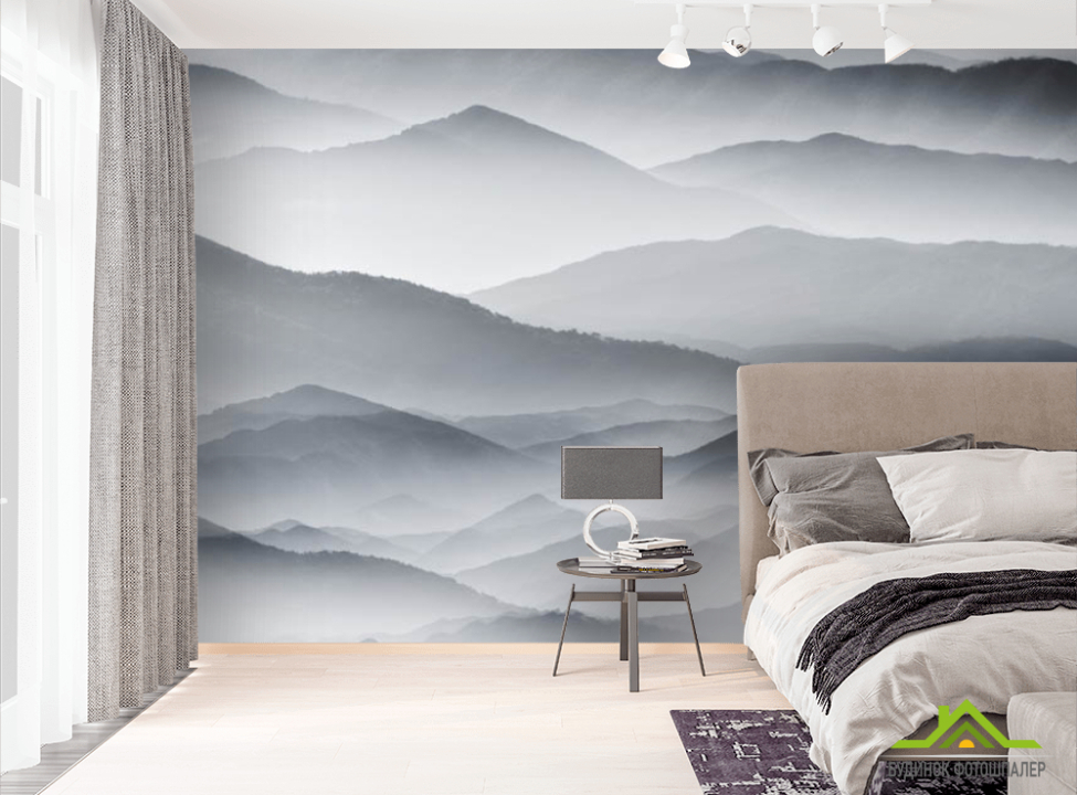 выбрать Фотообои горы в тумане Фотообои разные на стену