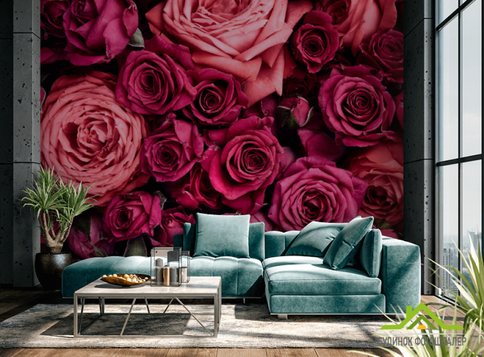 выбрать Фотошпалери Троянди Фотошпалери Квіти на стіну